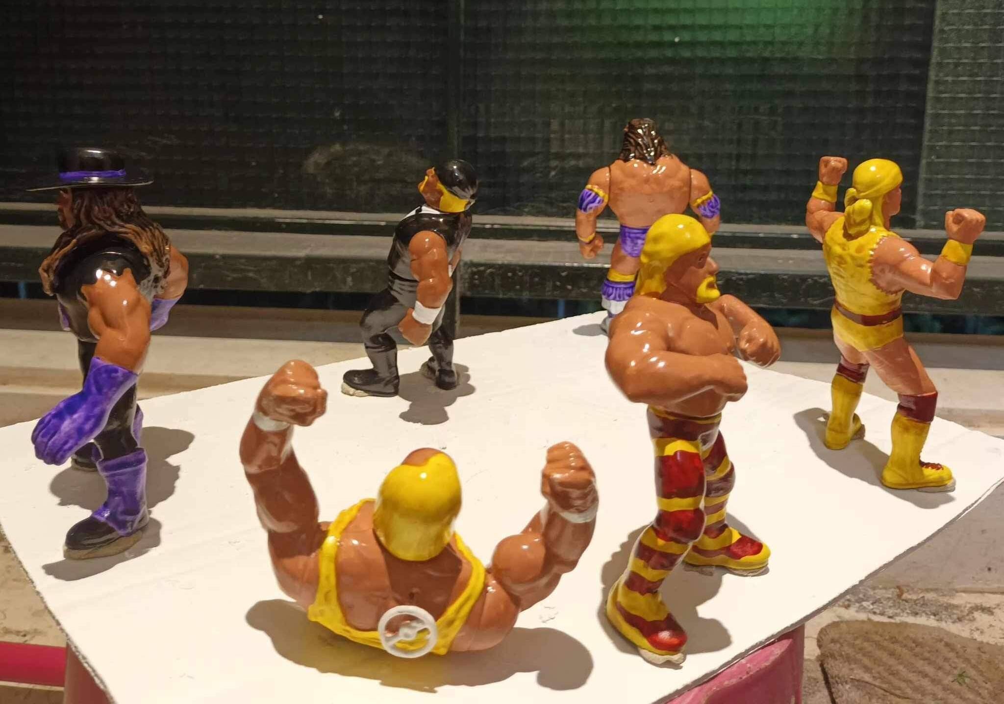 WWE-WWF Hasbro φιγούρες