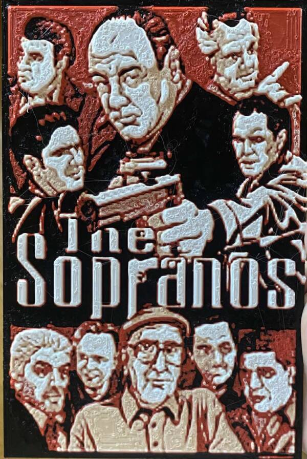 The Sopranos, Μακέτα για τον τοίχο - Image 2